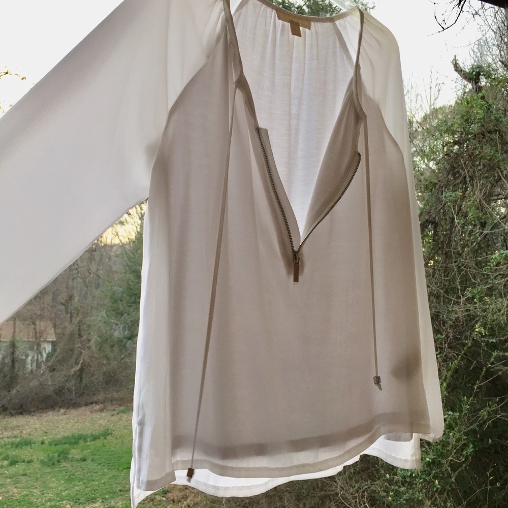 White Micheal Kors Blouse